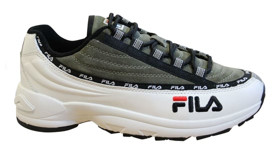 Fila DSTR97 S Mens White/Green Trainers