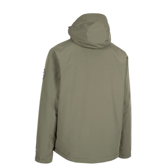 Trespass Mens Oswarm Waterproof Jacket (Ivy) - Image 2