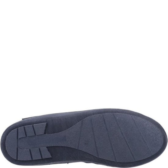 Hush Puppies Mens Ashton Suede Slippers (Navy) - Image 4