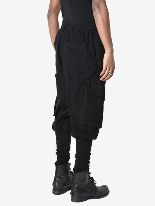 La Haine Inside Us Pantalones Jogger del hombre negro - Image 5