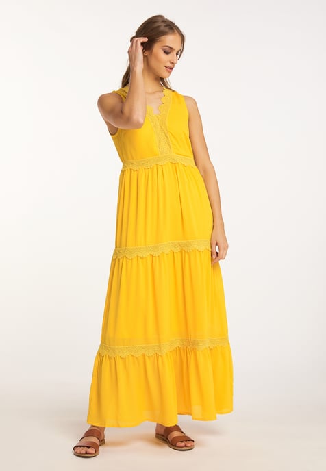 IZIA spaghetti dress maxi gaya