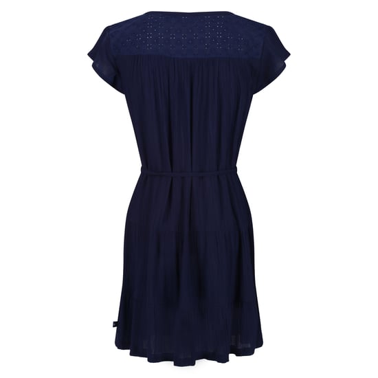 Regatta Womens/Ladies Reanna Tiered Casual Dress (Navy) - Image 2