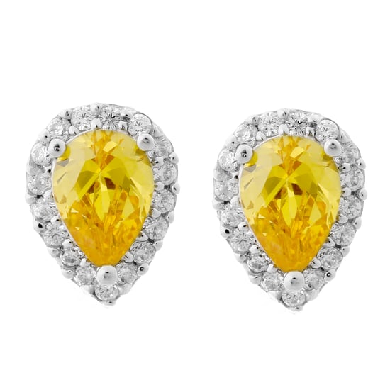 Orphelia 'Enora' Women's 925 Sterling Silver Stud Earrings - Silver ZO-7226/CIT - Image 2