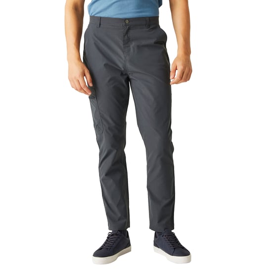 Regatta Mens Dalry Multi Pocket Trousers (Seal Grey) - Image 4