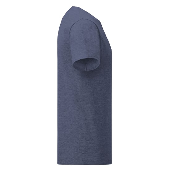 Fruit of the Loom Mens Iconic 150 Heather T-Shirt (Heather Navy) - Image 3