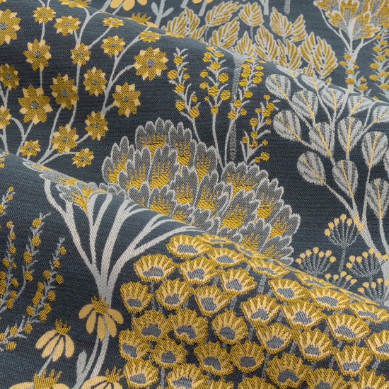 Wylder Ophelia Floral Jacquard Pencil Pleat Curtains