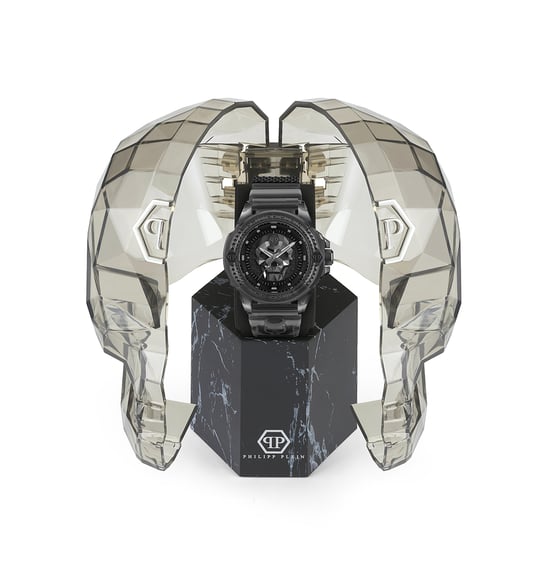 Philipp Plein The $kull Synthetic Men's Grey Watch PWWAA0523