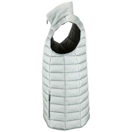 SOLS Mens Wave Lightweight Body Warmer (Metal Grey) - Image 3