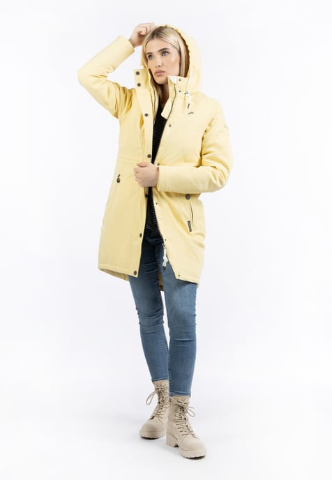 Schmuddelwedda winter parka women light yellow - Image 2