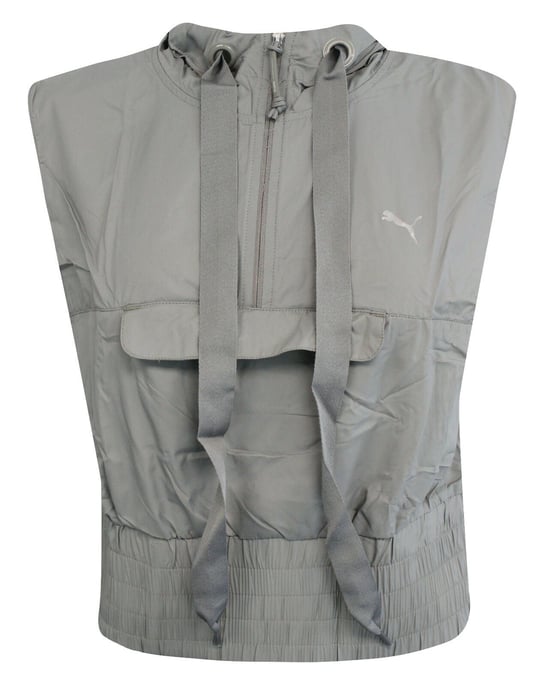 Chaleco Puma En Pointe Rock Mujer Gris - Image 1
