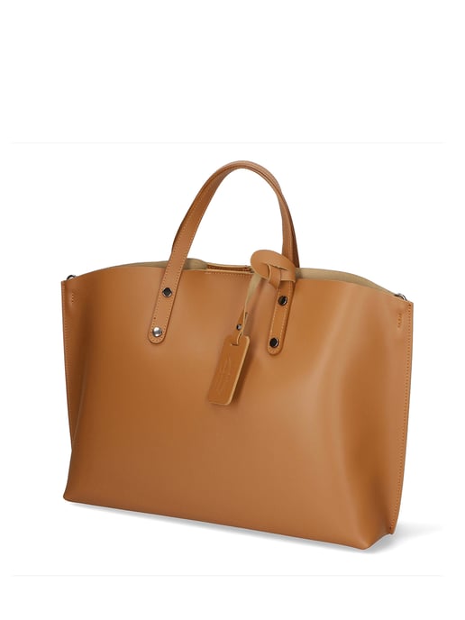 Gave Lux shoulder bag women COGNAC