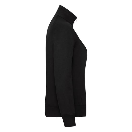Fruit of the Loom Womens/Ladies Premium Lady Fit Sweat Jacket (Black) - Image 3