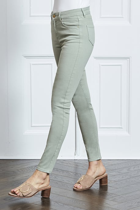Sage Green Perfect Skinny Jeans