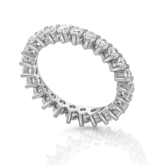 Orphelia 'Paris' Women's 925 Sterling Silver Ring - Silver ZR-7540 - Image 2