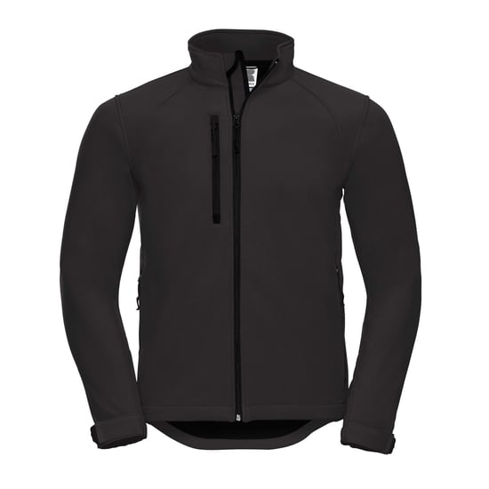 Russell Mens Soft Shell Jacket (Black) - Image 1