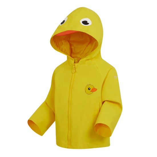 Regatta Childrens/Kids Pebbles The Duck Waterproof Jacket (Sunbeam) - Image 3