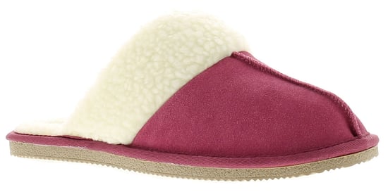 Hush Puppies arianna leather womens ladies mule slippers pink - Image 1
