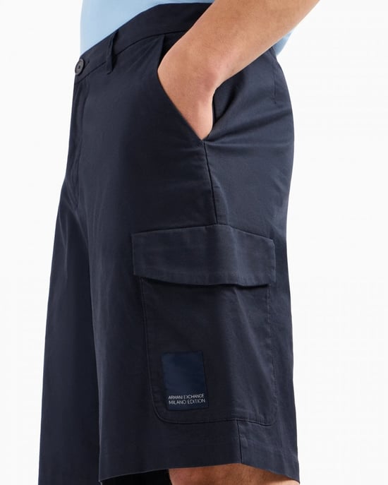 Pantalones Cortos Cargo Milano Edition para Hombre de Armani Exchange - Image 3