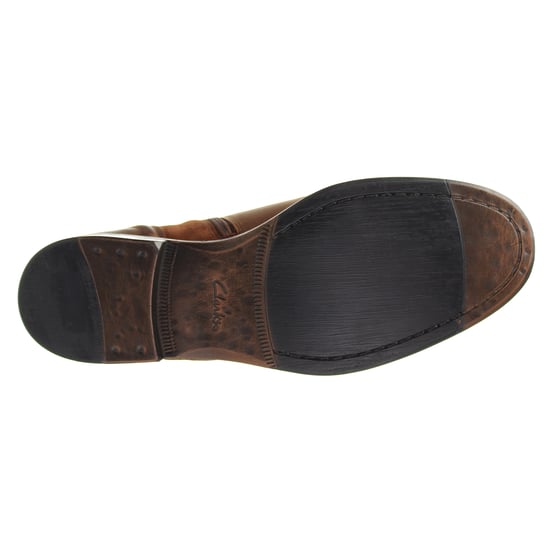 Clarks Brocton Mens Brown Boots