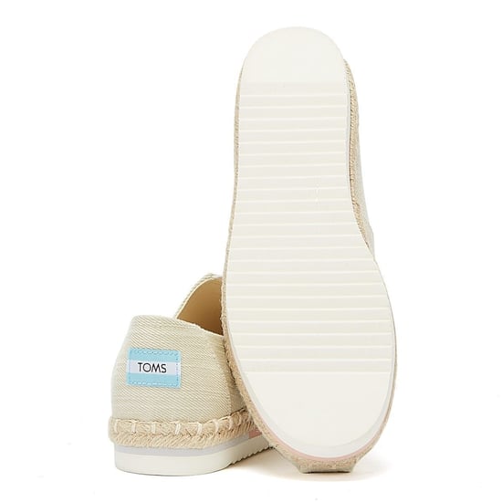 TOMS Alpargata Platform Rope Womens Natural Espadrilles - Image 4