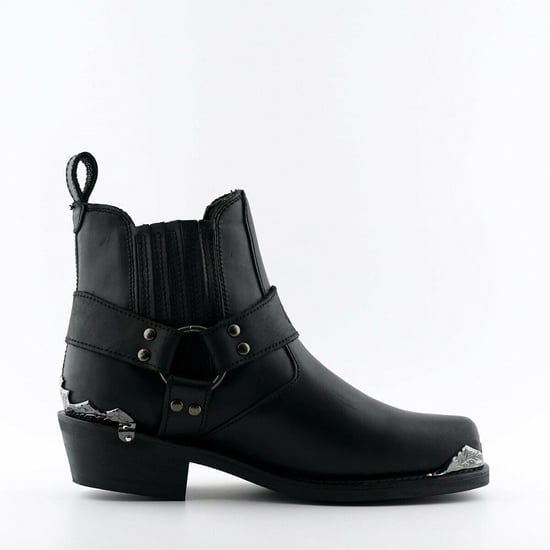 Botas de vaquero y motero negras para hombre Grinders - Eagle Lo - Image 1