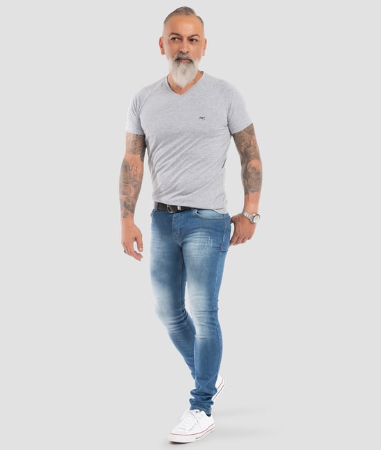 Rock Creek Jeans Hellblau