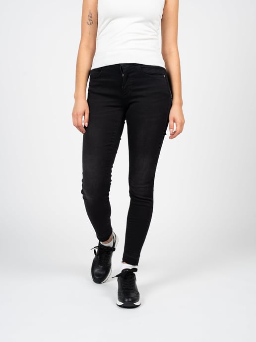 Guess Vaqueros Skinny de mujer negro - Image 3