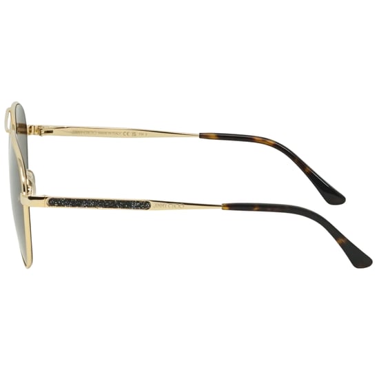 Jimmy Choo Jimena 06J Gafas de sol doradas - Image 3