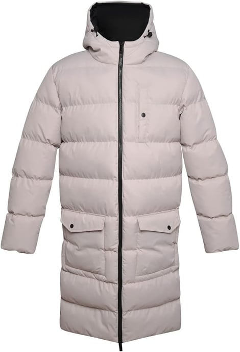 Soulstar Mens Banana Parka Padded Jacket Puffer Longline