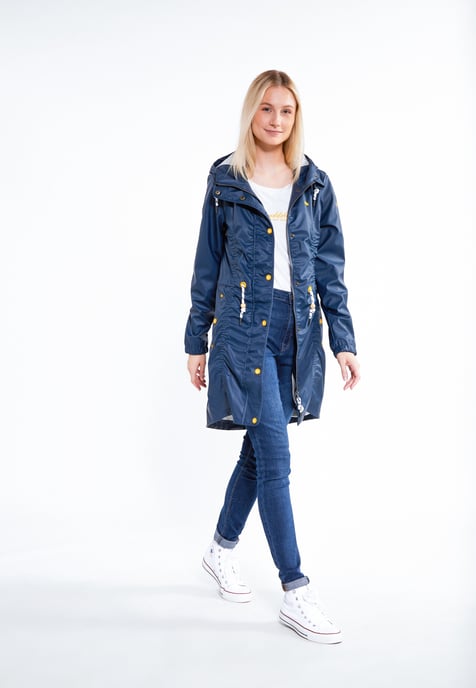 Schmuddelwedda raincoat women marine - Image 2