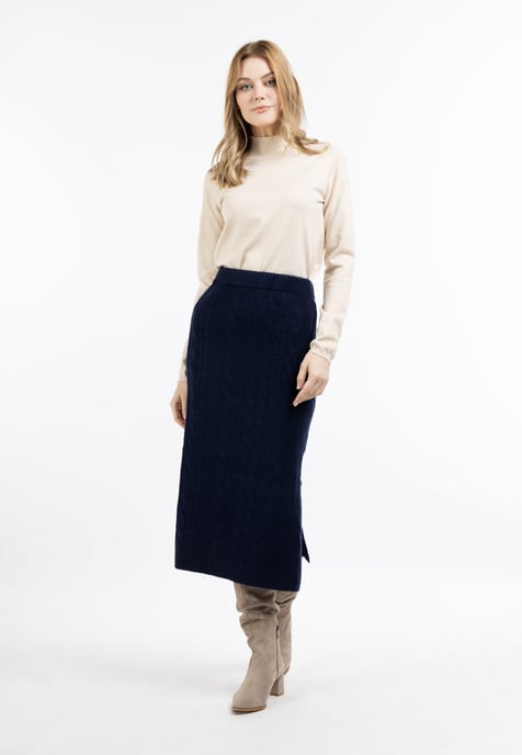 DreiMaster Vintage Knit Midi Skirt zitha - Image 2