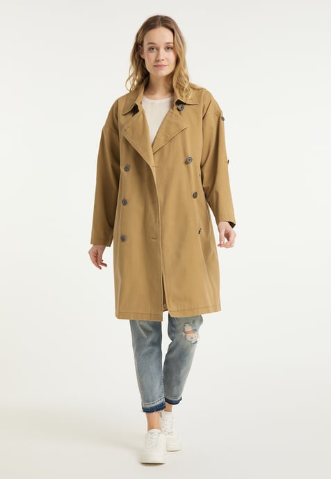 Dreimaster Coat women dark sand - Image 2