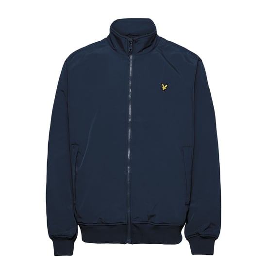 Chaqueta azul marino con cuello alzado y forro polar de Lyle & Scott - Image 1