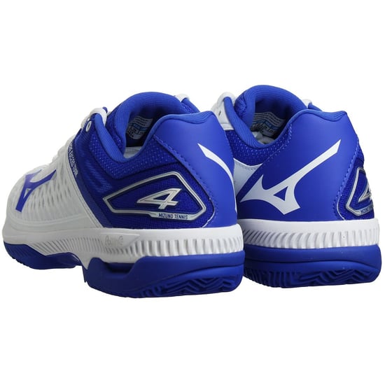 Zapatillas Tenis Mizuno Wave Exceed Tour 4 CC Mujer Blancas - Image 4