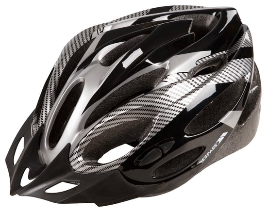 Trespass Adults Unisex Crankster Cycling Helmet (Black X)