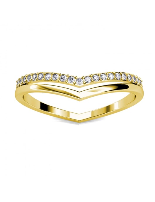 Anillo Tirinto - Oro y Cristal - Image 3