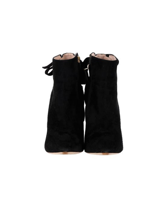 Miu Miu Ankle Boots in Black Suede - Image 2