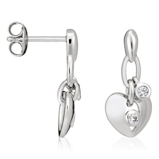 Orphelia Women's 925 Sterling Silver Drop Earrings - Silver ZO-5121 - Image 3