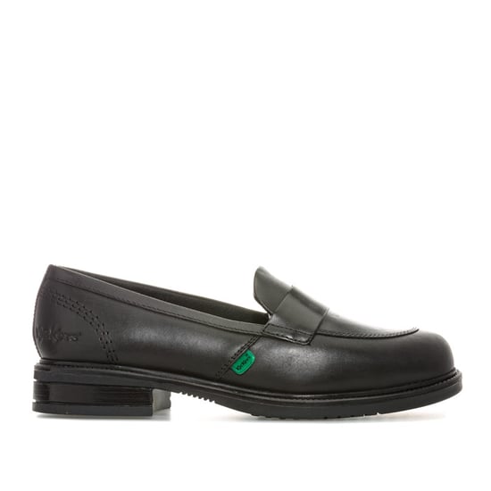 Women's Kickers Lach Loafer Shoes in Black