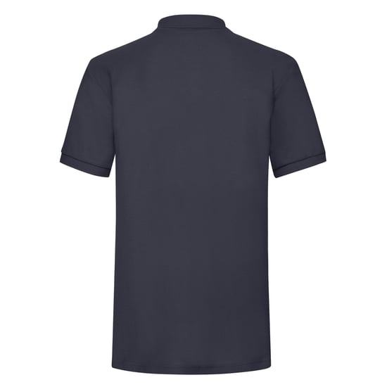Fruit of the Loom Mens Polycotton Pique Heavy Polo Shirt (Deep Navy) - Image 2