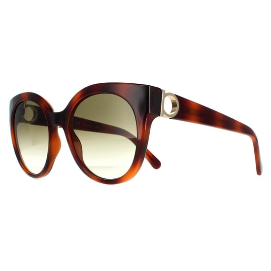 Salvatore Ferragamo Cat Eye Señoras Tortuga Verde SF1031s - Image 2