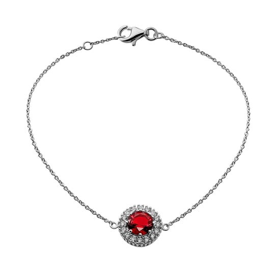 Orphelia 'Kaia' Women's 925 Sterling Silver Set: Bracelet + Ring - Silver SET-7477/RU