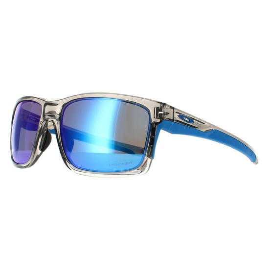 Gafas de sol Oakley Rectangulares para Hombre Gris Tinta Sapphire Prizm - Image 2