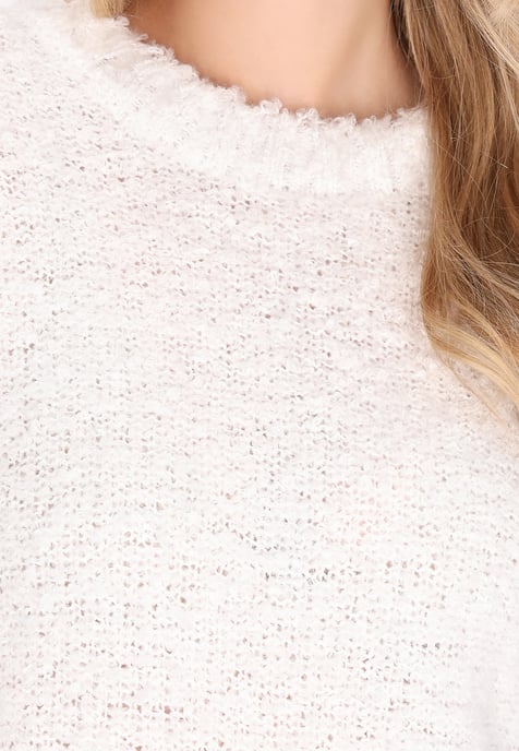 Mymo sweater women white - Image 5