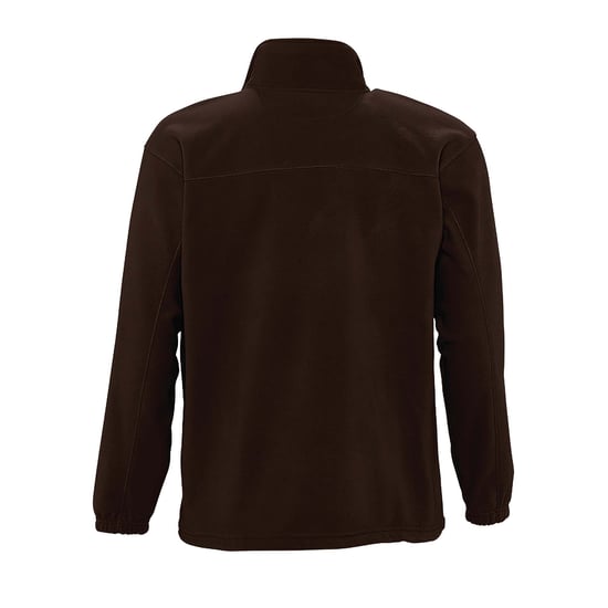 SOLS Mens North Full Zip Outdoor Fleece Jacket (Dark Chocolate) - Image 2
