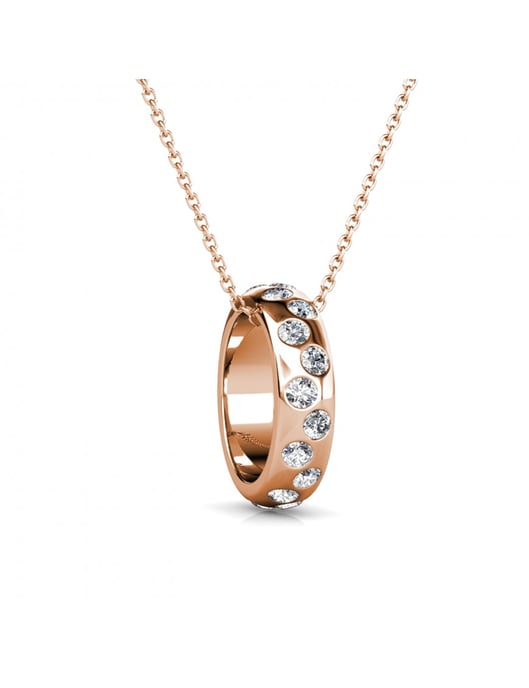 Colgantes Joy - Oro rosa y cristal - Image 3
