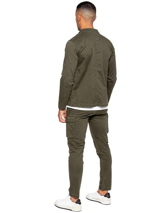 Chándal Enzo Cargo para Hombre - Caqui - Image 3