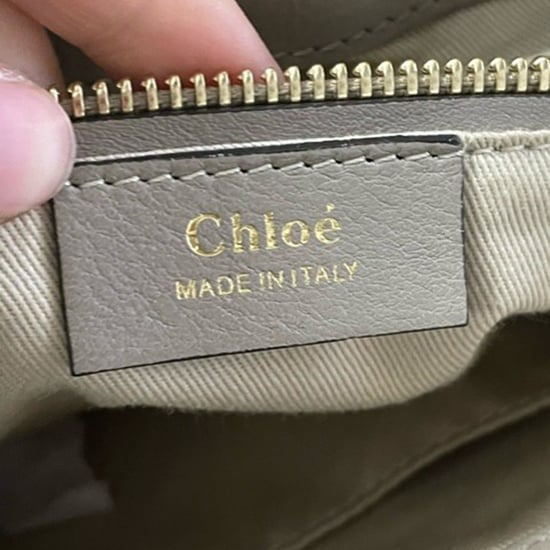 Chloé Faye Backpack in Beige Leather and Suede - Image 5