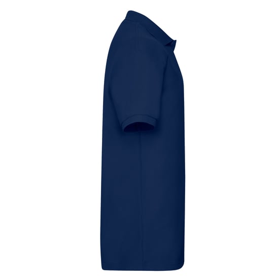 Fruit of the Loom Mens Polycotton Pique Heavy Polo Shirt (Navy) - Image 3