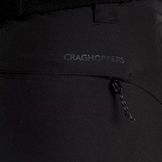 Craghoppers Womens/Ladies Airedale II Waterproof Trousers (Black) - Image 2